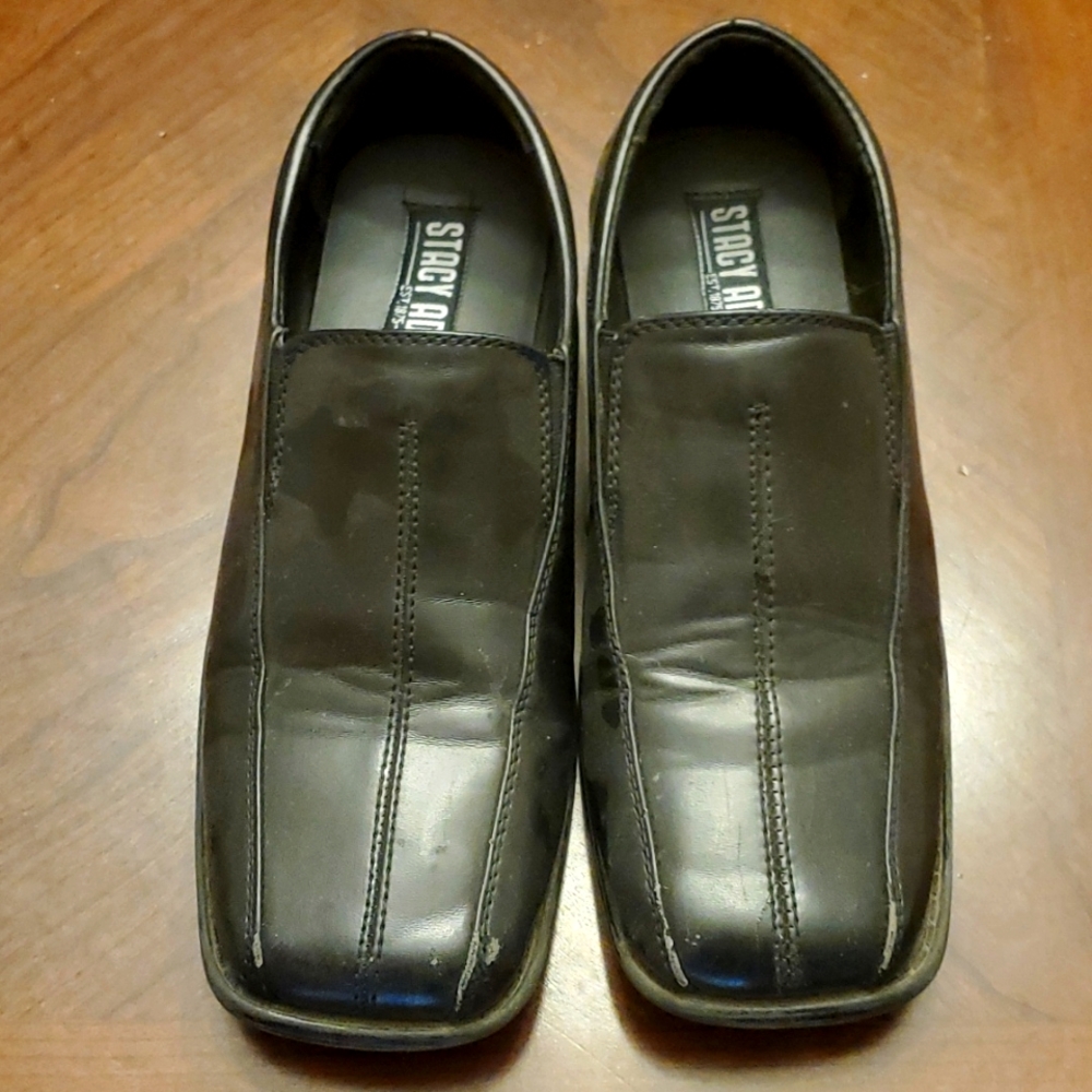 Boys slip on dress shoes